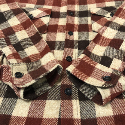 【中古品】【メンズ】 WOOLRICH ウールリッチ 70’s L/S WOOL SHIRT VINTAGE 70年代 ロングスリーブ ウール シャツ 長袖 トップス 白タグ ヴィンテージ 144-251205-ks-11-tei サイズ：XL カラー：マルチカラー 万代Net店