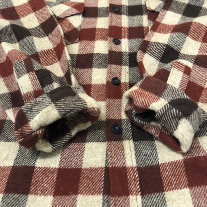 【中古品】【メンズ】 WOOLRICH ウールリッチ 70’s L/S WOOL SHIRT VINTAGE 70年代 ロングスリーブ ウール シャツ 長袖 トップス 白タグ ヴィンテージ 144-251205-ks-11-tei サイズ：XL カラー：マルチカラー 万代Net店