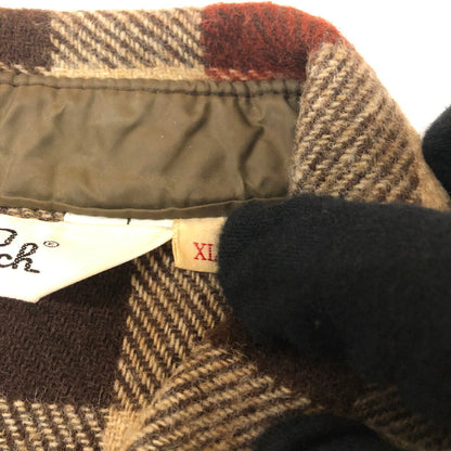 【中古品】【メンズ】 WOOLRICH ウールリッチ 70’s L/S WOOL SHIRT VINTAGE 70年代 ロングスリーブ ウール シャツ 長袖 トップス 白タグ ヴィンテージ 144-251205-ks-11-tei サイズ：XL カラー：マルチカラー 万代Net店