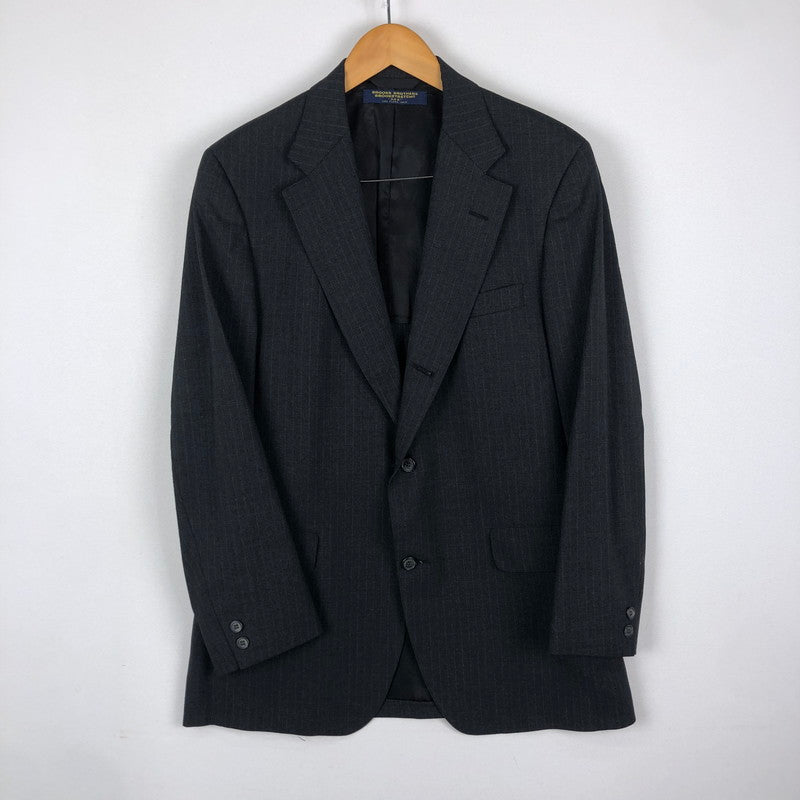 【中古品】【メンズ】 Brooks Brothers ブルックスブラザーズ 346 STRETCH SUITS SETUP 346 ストレッチ スーツ セットアップ ライトアウター USA製 145-251205-ks-16-tei サイズ：表記サイズ無し カラー：グレー 万代Net店
