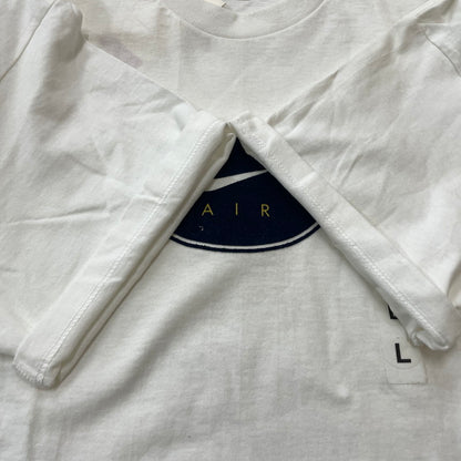 【中古品】【メンズ】 NIKE ナイキ 90's LOGO S/S TEE 90年代 ロゴ ショートスリーブ Tシャツ トップス 半袖 148-251203-ts-22-tei サイズ：L カラー：ホワイト 万代Net店