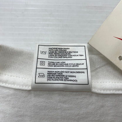 【中古品】【メンズ】 NIKE ナイキ 90's LOGO S/S TEE 90年代 ロゴ ショートスリーブ Tシャツ トップス 半袖 148-251203-ts-22-tei サイズ：L カラー：ホワイト 万代Net店
