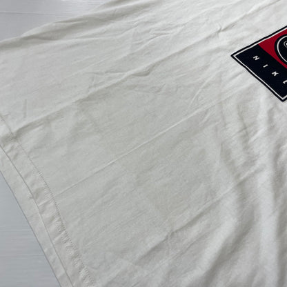 【中古品】【メンズ】 90's LOGO S/S TEE 90年代 ロゴ ショートスリーブ Tシャツ トップス 半袖 148-251203-ts-23-fuzh サイズ：L カラー：ホワイト 万代Net店