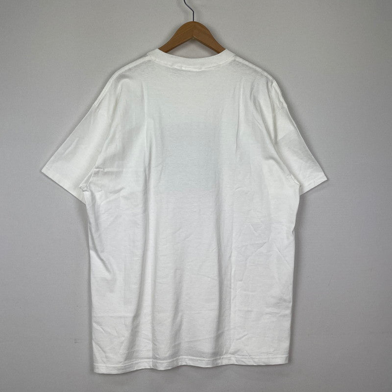 【中古品】【メンズ】 90's LOGO S/S TEE 90年代 ロゴ ショートスリーブ Tシャツ トップス 半袖 148-251203-ts-23-fuzh サイズ：L カラー：ホワイト 万代Net店