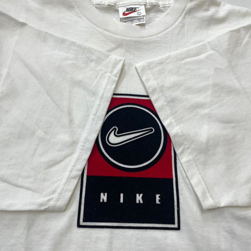 【中古品】【メンズ】 90's LOGO S/S TEE 90年代 ロゴ ショートスリーブ Tシャツ トップス 半袖 148-251203-ts-23-fuzh サイズ：L カラー：ホワイト 万代Net店