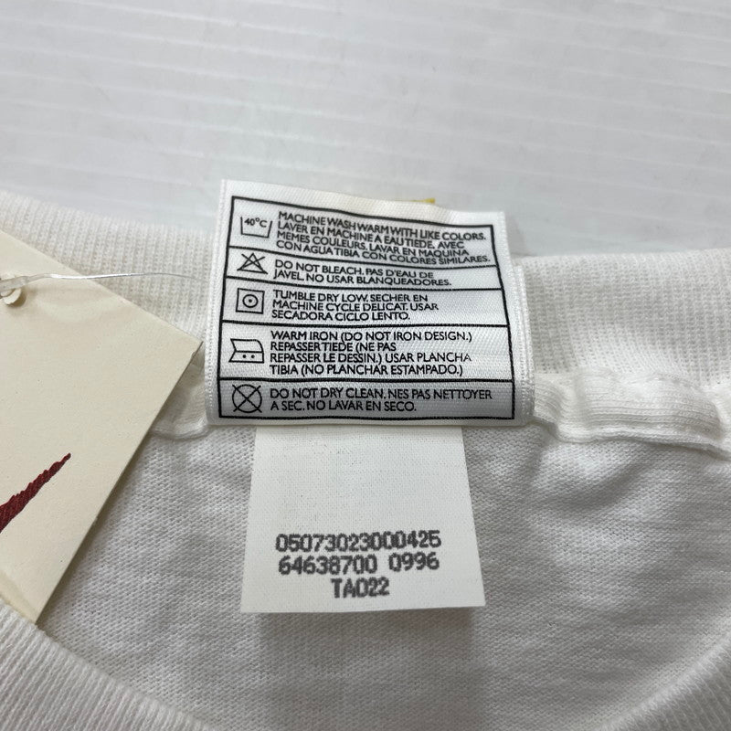 【中古品】【メンズ】 90's LOGO S/S TEE 90年代 ロゴ ショートスリーブ Tシャツ トップス 半袖 148-251203-ts-23-fuzh サイズ：L カラー：ホワイト 万代Net店