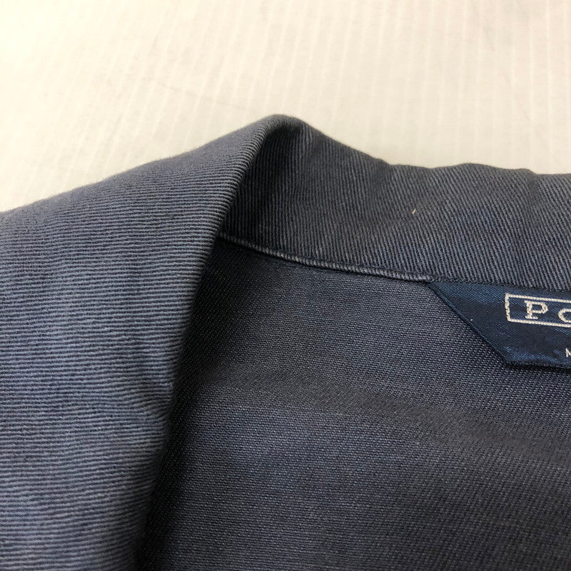 【現状渡し品】【メンズ】 POLO RALPH LAUREN ポロ・ラルフローレン EMBROIDERY BLAZER JACKET エンブロイダリー ブレザー ジャケット ライトアウター USA製 147-251205-ks-20-tei サイズ：XL カラー：ネイビー 万代Net店