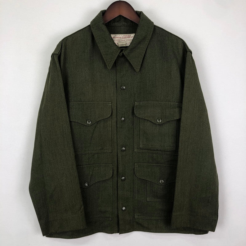 【現状渡し品】【メンズ】 FILSON フィルソン 70~80's FIELD CRUISER JACKET VINTAGE 70～80年代 フィールド クルーザー ジャケット アウター ヴィンテージ 145-251205-ks-17-tei サイズ：46 カラー：フォレストグリーン 万代Net店