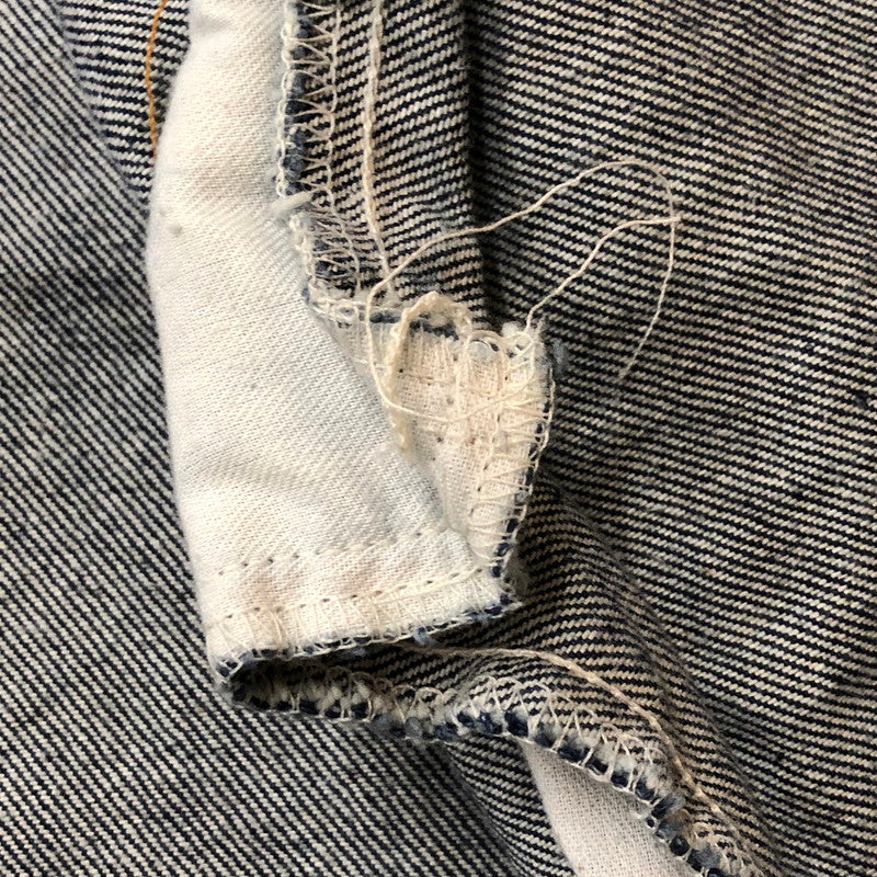 【中古品】【メンズ】 Levi's リーバイス × THE ROLLING STONES ザ・ローリング・ストーンズ 別注 コラボ "Voodoo Lounge World Tour" DENIM JACKET 70506-0216 デニムジャケット ライトアウター USA製 145-251204-yy-05-tei サイズ：38 カラー：インディゴ 万代Net店