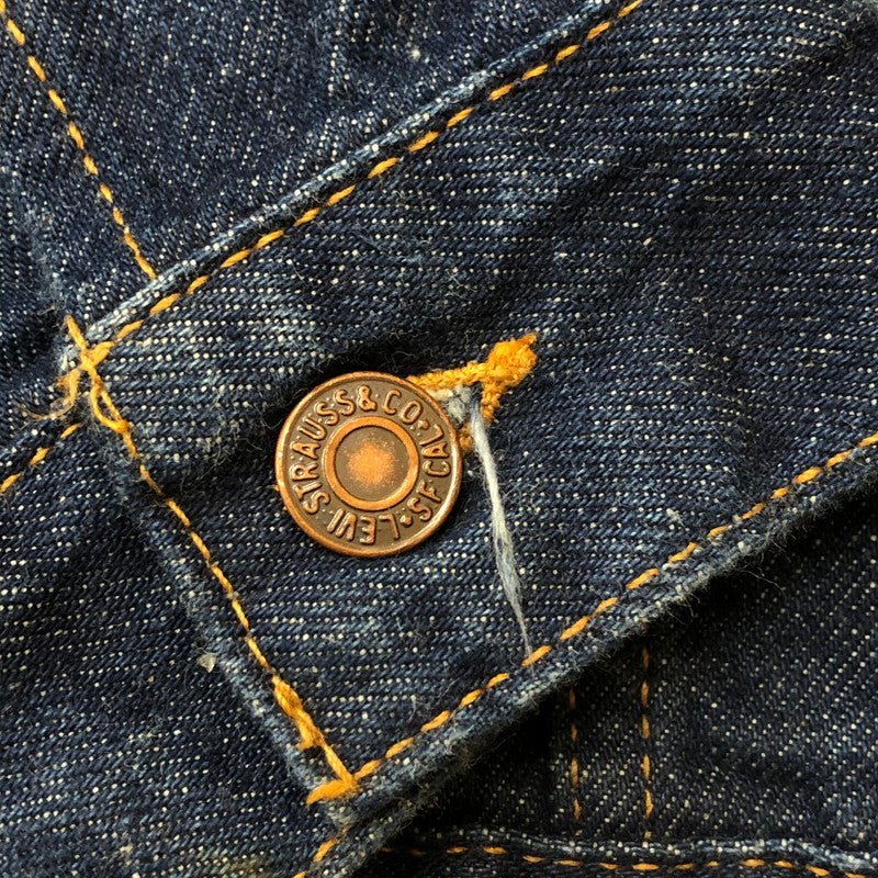 【中古品】【メンズ】 Levi's リーバイス × THE ROLLING STONES ザ・ローリング・ストーンズ 別注 コラボ "Voodoo Lounge World Tour" DENIM JACKET 70506-0216 デニムジャケット ライトアウター USA製 145-251204-yy-05-tei サイズ：38 カラー：インディゴ 万代Net店