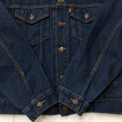 【中古品】【メンズ】 Levi's リーバイス × THE ROLLING STONES ザ・ローリング・ストーンズ 別注 コラボ "Voodoo Lounge World Tour" DENIM JACKET 70506-0216 デニムジャケット ライトアウター USA製 145-251204-yy-05-tei サイズ：38 カラー：インディゴ 万代Net店