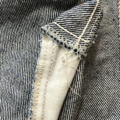 【中古品】【メンズ】 Levi's リーバイス × THE ROLLING STONES ザ・ローリング・ストーンズ 別注 コラボ "Voodoo Lounge World Tour" DENIM JACKET 70506-0216 デニムジャケット ライトアウター USA製 145-251204-yy-05-tei サイズ：38 カラー：インディゴ 万代Net店
