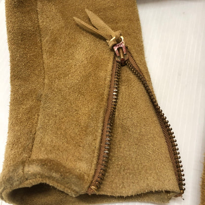 【現状渡し品】【メンズ】 WESTRIDE ウエストライド SUEDE LEATHER SINGLE RIDER JACKET スウェードレザー シングル ライダースジャケット ライトアウター 145-251205-ks-18-tei サイズ：34 カラー：ベージュ 万代Net店