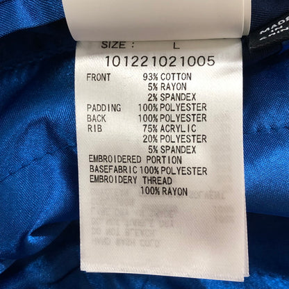 【中古品】【メンズ】 XLARGE エクストララージ REVERSIBLE FLAG GAL SOUVENIR JACKET 101221021005 リバーシブル フラッグギャル スーベニアジャケット ライトアウター スカジャン 刺繍 142-251204-yy-09-tei サイズ：L カラー：ネイビー 万代Net店