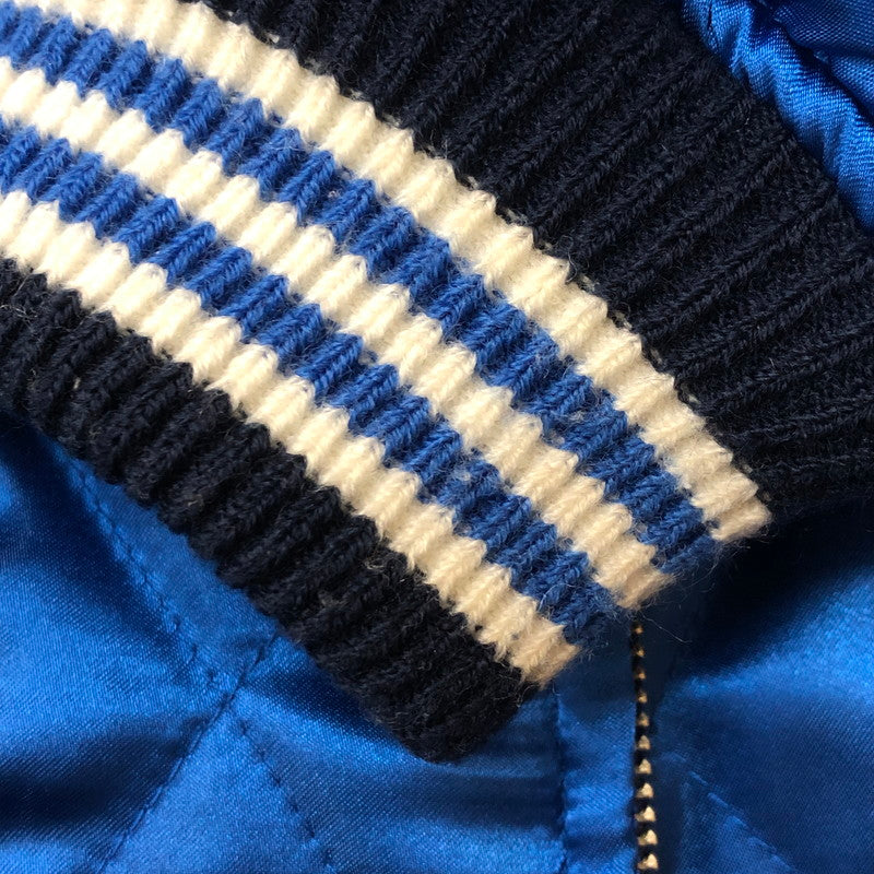 【中古品】【メンズ】 XLARGE エクストララージ REVERSIBLE FLAG GAL SOUVENIR JACKET 101221021005 リバーシブル フラッグギャル スーベニアジャケット ライトアウター スカジャン 刺繍 142-251204-yy-09-tei サイズ：L カラー：ネイビー 万代Net店