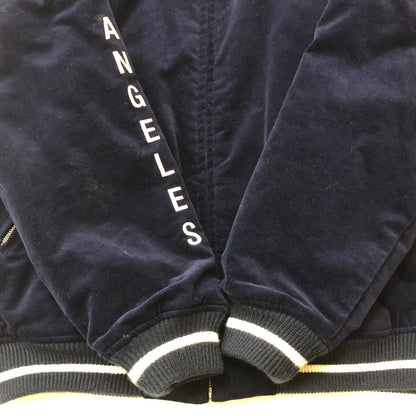 【中古品】【メンズ】 XLARGE エクストララージ REVERSIBLE FLAG GAL SOUVENIR JACKET 101221021005 リバーシブル フラッグギャル スーベニアジャケット ライトアウター スカジャン 刺繍 142-251204-yy-09-tei サイズ：L カラー：ネイビー 万代Net店