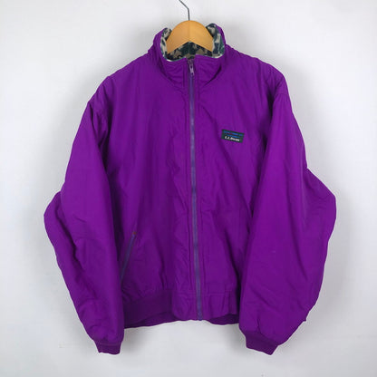 【現状渡し品】【メンズ】 L.L.Bean エルエルビーン 80-90's WARM UP JACKET VINTAGE 80～90年代 ウォームアップ ジャケット ライトアウター ヴィンテージ 144-251205-ks-09-tei サイズ：表記サイズ無し カラー：パープル 万代Net店