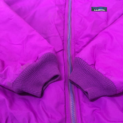 【現状渡し品】【メンズ】 L.L.Bean エルエルビーン 80-90's WARM UP JACKET VINTAGE 80～90年代 ウォームアップ ジャケット ライトアウター ヴィンテージ 144-251205-ks-09-tei サイズ：表記サイズ無し カラー：パープル 万代Net店