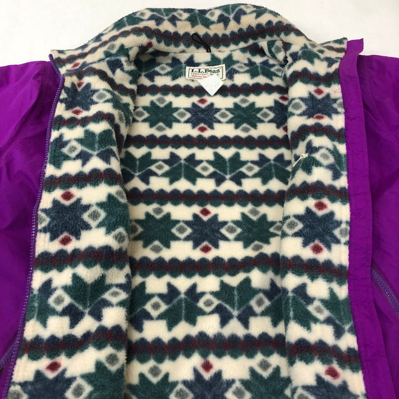【現状渡し品】【メンズ】 L.L.Bean エルエルビーン 80-90's WARM UP JACKET VINTAGE 80～90年代 ウォームアップ ジャケット ライトアウター ヴィンテージ 144-251205-ks-09-tei サイズ：表記サイズ無し カラー：パープル 万代Net店