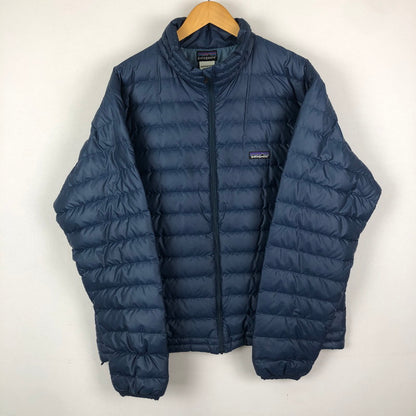 【現状渡し品】【メンズ】 patagonia パタゴニア DOWN JACKET 84673F7 ダウンジャケット アウター 144-251205-ks-08-tei サイズ：L カラー：ネイビー 万代Net店