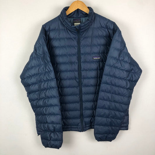 【現状渡し品】【メンズ】 patagonia パタゴニア DOWN JACKET 84673F7 ダウンジャケット アウター 144-251205-ks-08-tei サイズ：L カラー：ネイビー 万代Net店