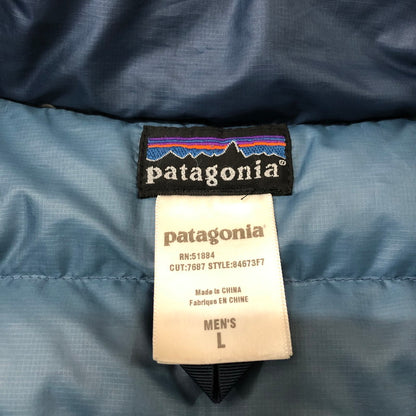【現状渡し品】【メンズ】 patagonia パタゴニア DOWN JACKET 84673F7 ダウンジャケット アウター 144-251205-ks-08-tei サイズ：L カラー：ネイビー 万代Net店