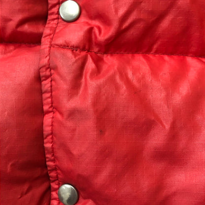 【現状渡し品】【メンズ】 WOOLRICH ウールリッチ 70's NYLON DOWN VEST VINTAGE 70年代 ナイロン ダウンベスト ライトアウター ヴィンテージ 144-251204-yy-02-tei サイズ：S カラー：レッド 万代Net店