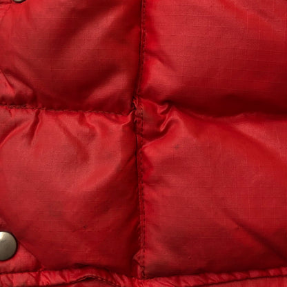 【現状渡し品】【メンズ】 WOOLRICH ウールリッチ 70's NYLON DOWN VEST VINTAGE 70年代 ナイロン ダウンベスト ライトアウター ヴィンテージ 144-251204-yy-02-tei サイズ：S カラー：レッド 万代Net店