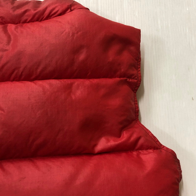 【現状渡し品】【メンズ】 WOOLRICH ウールリッチ 70's NYLON DOWN VEST VINTAGE 70年代 ナイロン ダウンベスト ライトアウター ヴィンテージ 144-251204-yy-02-tei サイズ：S カラー：レッド 万代Net店