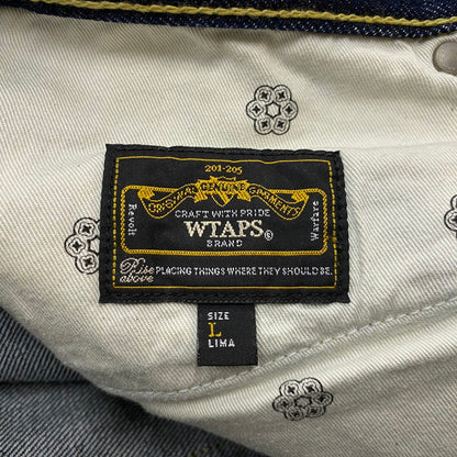 【中古品】【メンズ】 WTAPS ダブルタップス ROKUDENASI DENIM PANT 102LTDT-PTM01 ロクデナシ デニムパンツ ボトムス ジーンズ 153-251205-yo-03-tei サイズ：L カラー：インディゴ 万代Net店