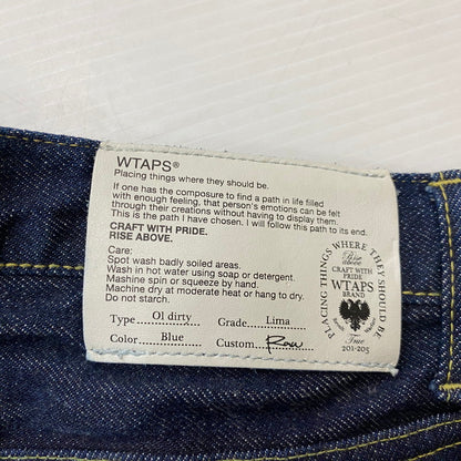 【中古品】【メンズ】 WTAPS ダブルタップス ROKUDENASI DENIM PANT 102LTDT-PTM01 ロクデナシ デニムパンツ ボトムス ジーンズ 153-251205-yo-03-tei サイズ：L カラー：インディゴ 万代Net店