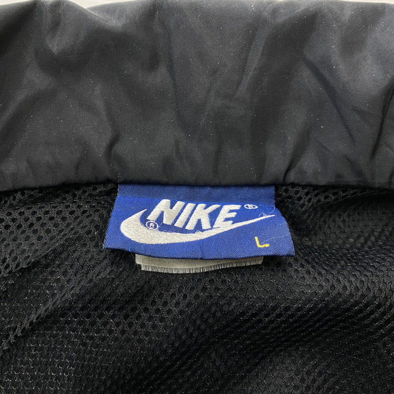 【中古品】【メンズ】 NIKE ナイキ 80's STANDNECK ZIP UP JACKET VINTAGE 80年代 スタンドネック ジップアップ ジャケット ライトアウター ヴィンテージ 148-251205-yo-02-tei サイズ：L カラー：ブラック 万代Net店