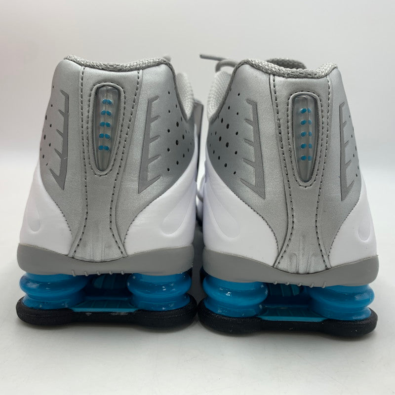 【中古品】【メンズ】 NIKE ナイキ SHOX R4 HQ1988-005 ショックス アールフォー スニーカー 靴 160-260220-ko-06-tei サイズ：29.5cm カラー：シルバー/ホワイト/ブルー 万代Net店