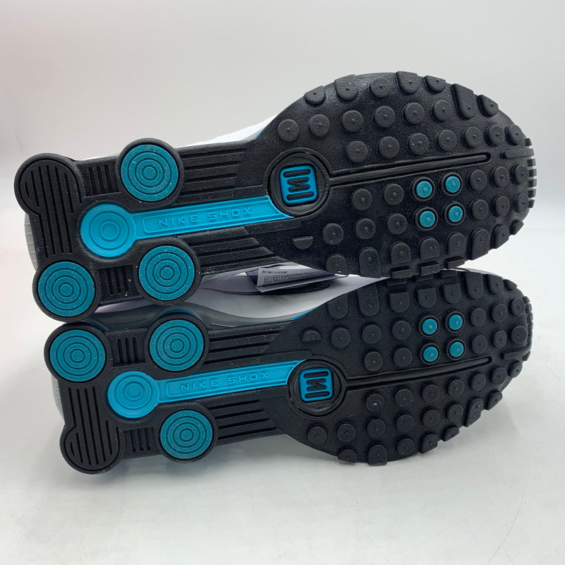 【中古品】【メンズ】 NIKE ナイキ SHOX R4 HQ1988-005 ショックス アールフォー スニーカー 靴 160-260220-ko-06-tei サイズ：29.5cm カラー：シルバー/ホワイト/ブルー 万代Net店