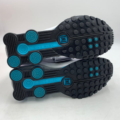 【中古品】【メンズ】 NIKE ナイキ SHOX R4 HQ1988-005 ショックス アールフォー スニーカー 靴 160-260220-ko-06-tei サイズ：29.5cm カラー：シルバー/ホワイト/ブルー 万代Net店