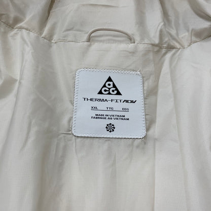 【中古品】【メンズ】 NIKE ACG ナイキ エーシージー AS M ACG TFADV LUNAR LAKE JKT HF0034-104 ルナ レイク ジャケット アウター ダウンジャケット 148-251205-yo-05-tei サイズ：XXL カラー：OREWOOD BRN/SUMMIT WHITE 万代Net店