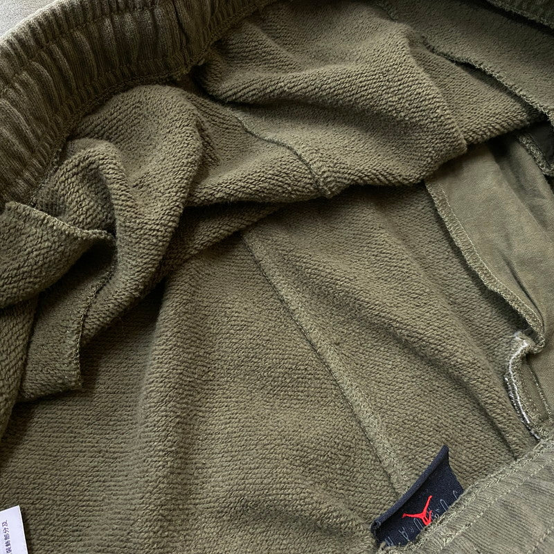【中古品】【メンズ】 JORDAN BRAND ジョーダン ブランド LOGO SWEAT PANTS FV7253-222 ロゴ スウェット パンツ ボトムス 159-251205-yo-11-tei サイズ：XXL カラー：グリーン 万代Net店