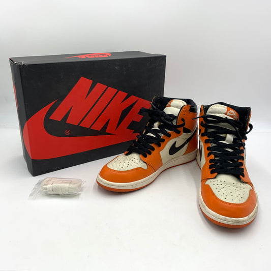 【中古品】【メンズ】 NIKE ナイキ AIR JORDAN 1 RETRO HIGH REVERSE SHATTERED BACKBOARD 555088-113 エアジョーダン 1 レトロ スニーカー 靴 160-251204-ts-09-tei サイズ：28ｃｍ カラー：オレンジ 万代Net店