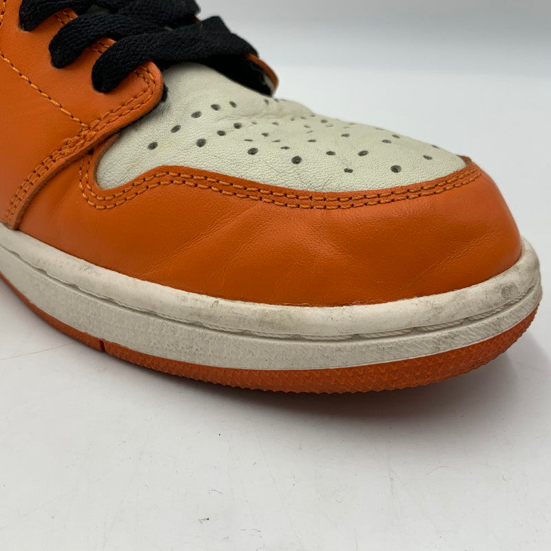 【中古品】【メンズ】 NIKE ナイキ AIR JORDAN 1 RETRO HIGH REVERSE SHATTERED BACKBOARD 555088-113 エアジョーダン 1 レトロ スニーカー 靴 160-251204-ts-09-tei サイズ：28ｃｍ カラー：オレンジ 万代Net店