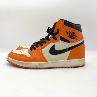【中古品】【メンズ】 NIKE ナイキ AIR JORDAN 1 RETRO HIGH REVERSE SHATTERED BACKBOARD 555088-113 エアジョーダン 1 レトロ スニーカー 靴 160-251204-ts-09-tei サイズ：28ｃｍ カラー：オレンジ 万代Net店