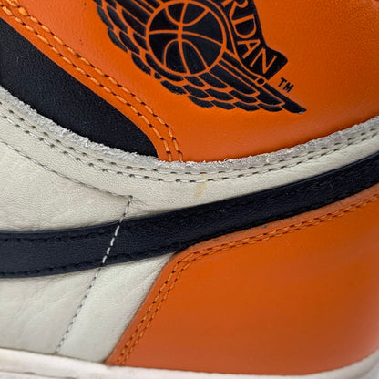 【中古品】【メンズ】 NIKE ナイキ AIR JORDAN 1 RETRO HIGH REVERSE SHATTERED BACKBOARD 555088-113 エアジョーダン 1 レトロ スニーカー 靴 160-251204-ts-09-tei サイズ：28ｃｍ カラー：オレンジ 万代Net店