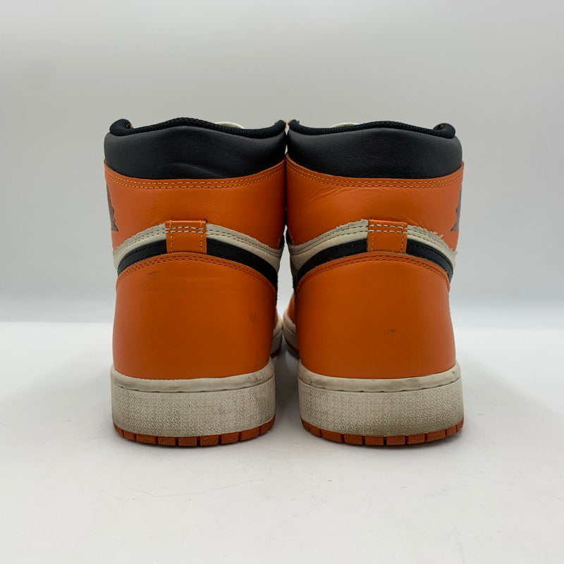 【中古品】【メンズ】 NIKE ナイキ AIR JORDAN 1 RETRO HIGH REVERSE SHATTERED BACKBOARD 555088-113 エアジョーダン 1 レトロ スニーカー 靴 160-251204-ts-09-tei サイズ：28ｃｍ カラー：オレンジ 万代Net店