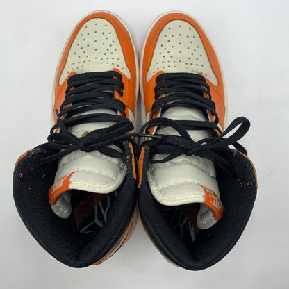 【中古品】【メンズ】 NIKE ナイキ AIR JORDAN 1 RETRO HIGH REVERSE SHATTERED BACKBOARD 555088-113 エアジョーダン 1 レトロ スニーカー 靴 160-251204-ts-09-tei サイズ：28ｃｍ カラー：オレンジ 万代Net店