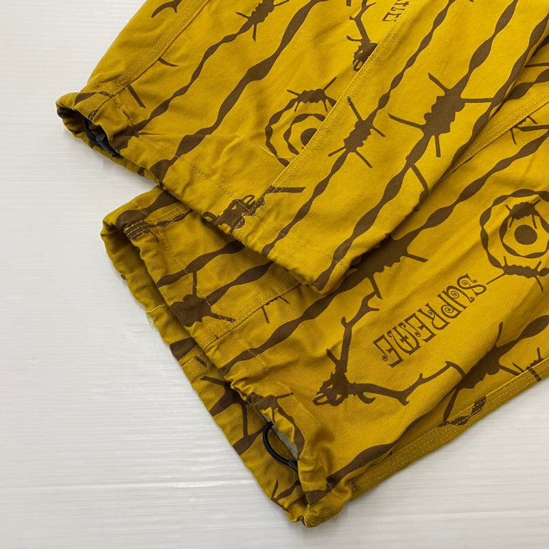【中古品】【メンズ】 Supreme シュプリーム × SOUTH2 WEST8 サウスツーウエストエイト 別注 コラボ 21SS BELTED PANTS ベルテッド パンツ ボトムス 149-251205-yo-07-tei サイズ：M カラー：マスタード 万代Net店