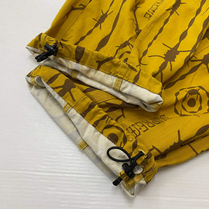 【中古品】【メンズ】 Supreme シュプリーム × SOUTH2 WEST8 サウスツーウエストエイト 別注 コラボ 21SS BELTED PANTS ベルテッド パンツ ボトムス 149-251205-yo-07-tei サイズ：M カラー：マスタード 万代Net店