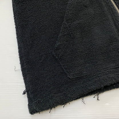 【中古品】【メンズ】 CUNE キューン PILE ZIP UP PARKA LG10EM27 パイル ジップアップ パーカー 長袖 トップス 145-251205-yo-04-tei サイズ：2 カラー：ブラック 万代Net店