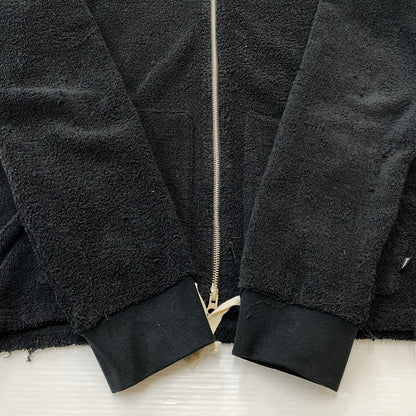 【中古品】【メンズ】 CUNE キューン PILE ZIP UP PARKA LG10EM27 パイル ジップアップ パーカー 長袖 トップス 145-251205-yo-04-tei サイズ：2 カラー：ブラック 万代Net店