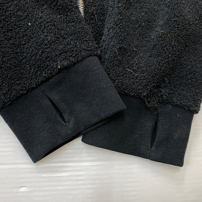 【中古品】【メンズ】 CUNE キューン PILE ZIP UP PARKA LG10EM27 パイル ジップアップ パーカー 長袖 トップス 145-251205-yo-04-tei サイズ：2 カラー：ブラック 万代Net店