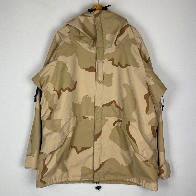【現状渡し品】【メンズ】 ADVENTURE TECH アドベンチャーテック GORE-TEX DESERT CAMO ECWCS PARKA ゴアテックス デザートカモ エクワックスパーカー アウター 145-251208-yy-20-tei サイズ：XL カラー：ベージュ 万代Net店