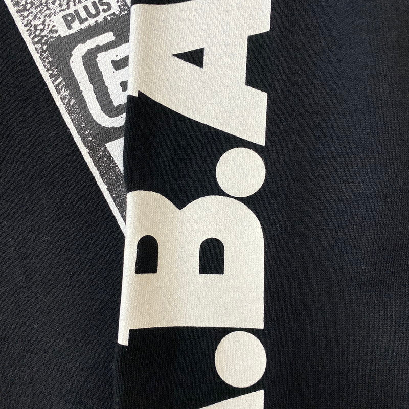 【中古品】【メンズ】 A BATHING APE アベイシングエイプ × UNDEFEATED アンディフィーテッド 別注 コラボ L/S COTTON TEE ロングスリーブ コットン Tシャツ 長袖 トップス 142-251208-yy-05-tei サイズ：XL カラー：ブラック 万代Net店